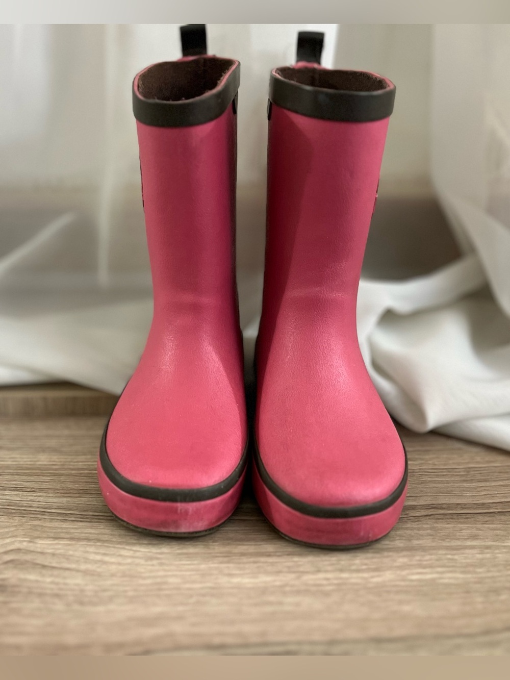 🍒 Waterproof Toddler Pink Rain Boots